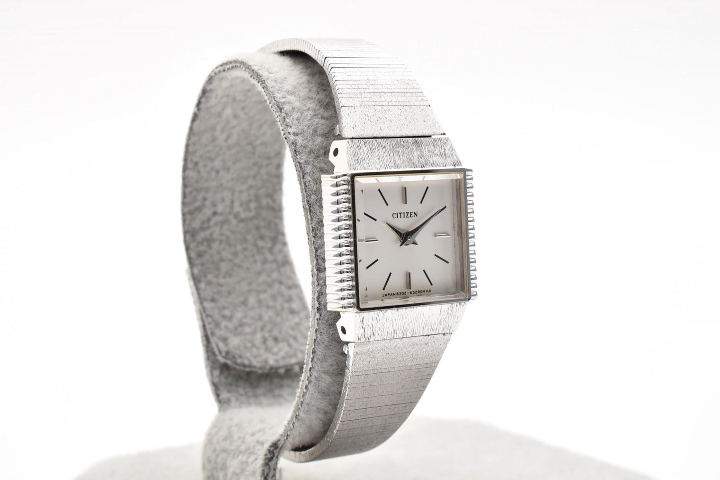 CITIZEN シチズン 手巻き レディース 腕時計 4-632435 ホワイト文字盤 ステンレス ドレスウォッチ ヴィンテージ