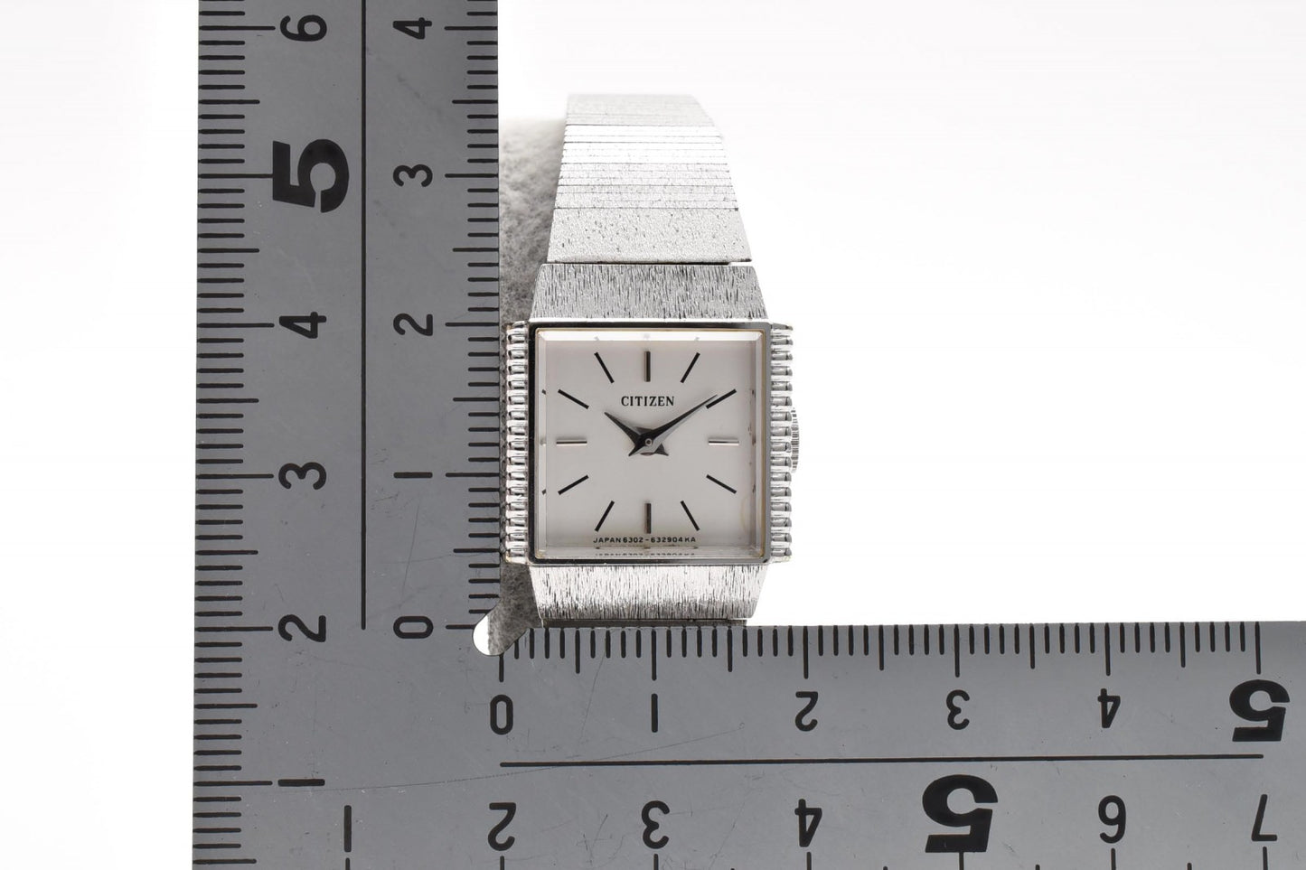 CITIZEN シチズン 手巻き レディース 腕時計 4-632435 ホワイト文字盤 ステンレス ドレスウォッチ ヴィンテージ