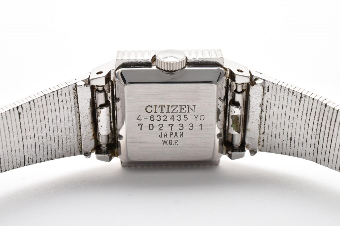 CITIZEN シチズン 手巻き レディース 腕時計 4-632435 ホワイト文字盤 ステンレス ドレスウォッチ ヴィンテージ
