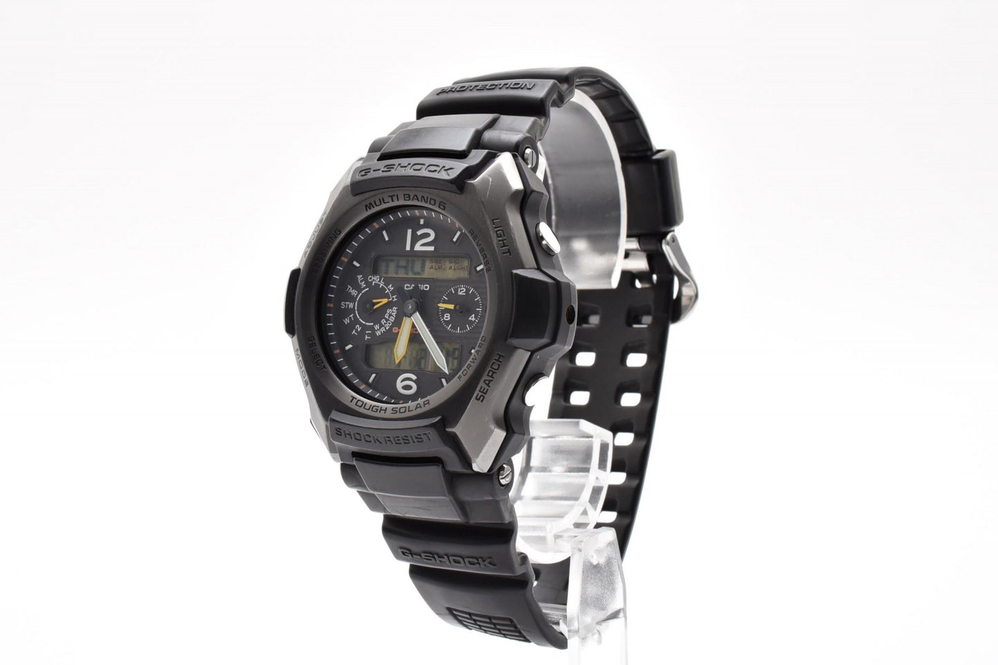 CASIO カシオ G-SHOCK GW-2500B メンズ 腕時計 タフソーラー 電波ソーラー ブラック文字盤 ステンレス 樹脂ベルト