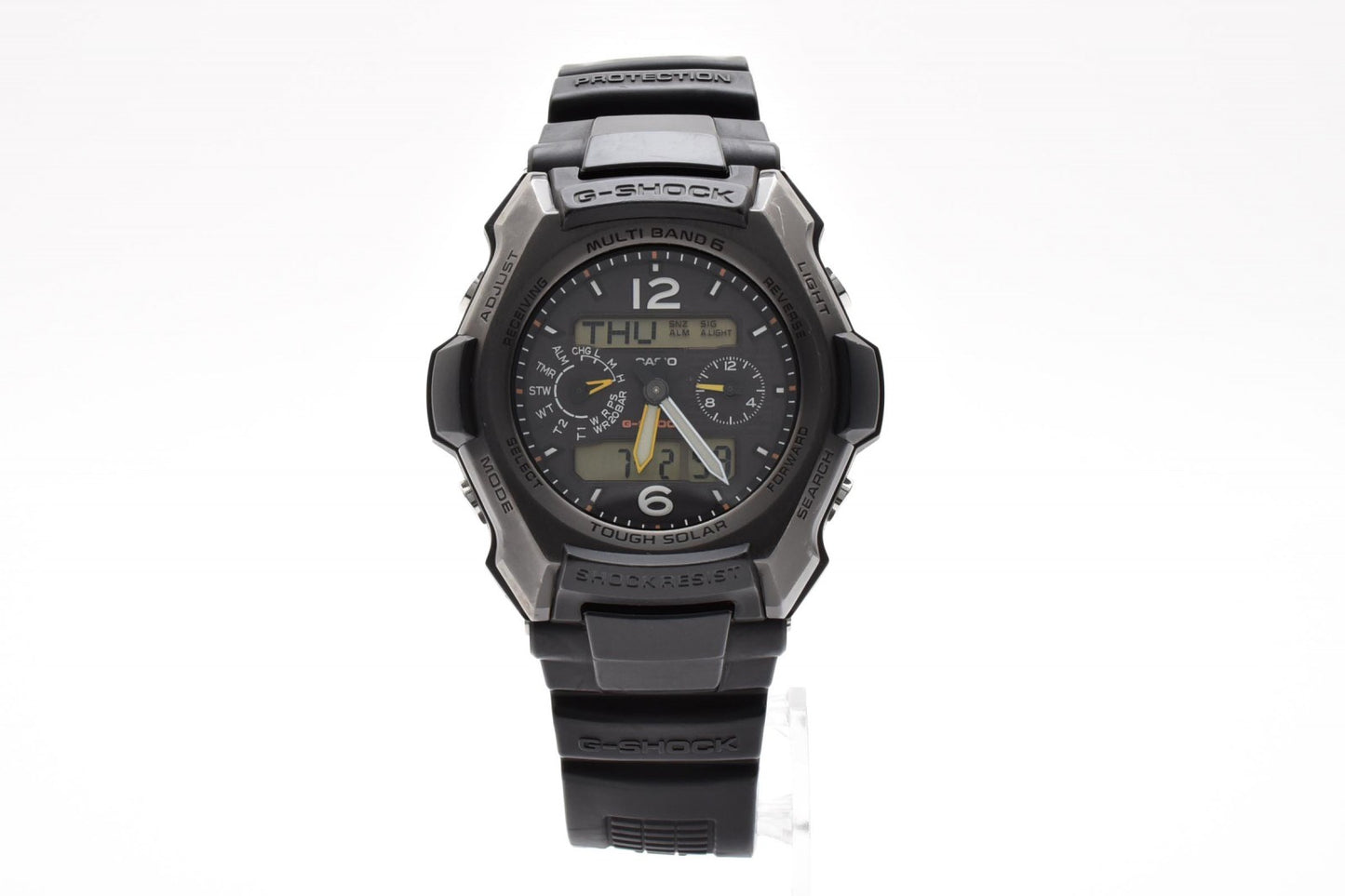 CASIO カシオ G-SHOCK GW-2500B メンズ 腕時計 タフソーラー 電波ソーラー ブラック文字盤 ステンレス 樹脂ベルト