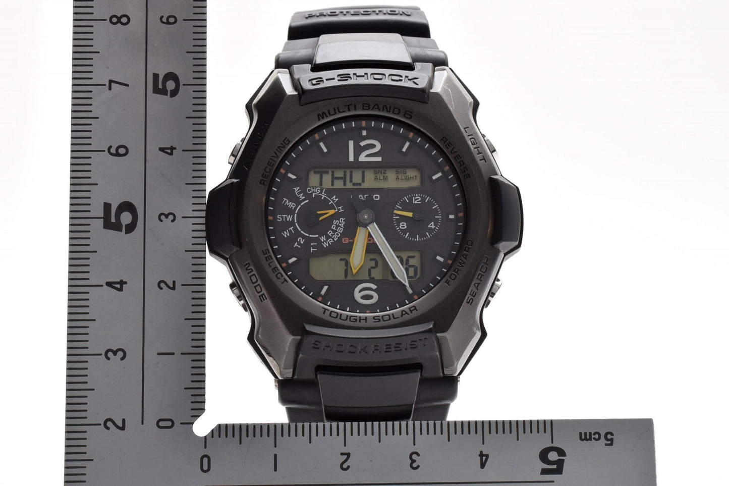 CASIO カシオ G-SHOCK GW-2500B メンズ 腕時計 タフソーラー 電波ソーラー ブラック文字盤 ステンレス 樹脂ベルト