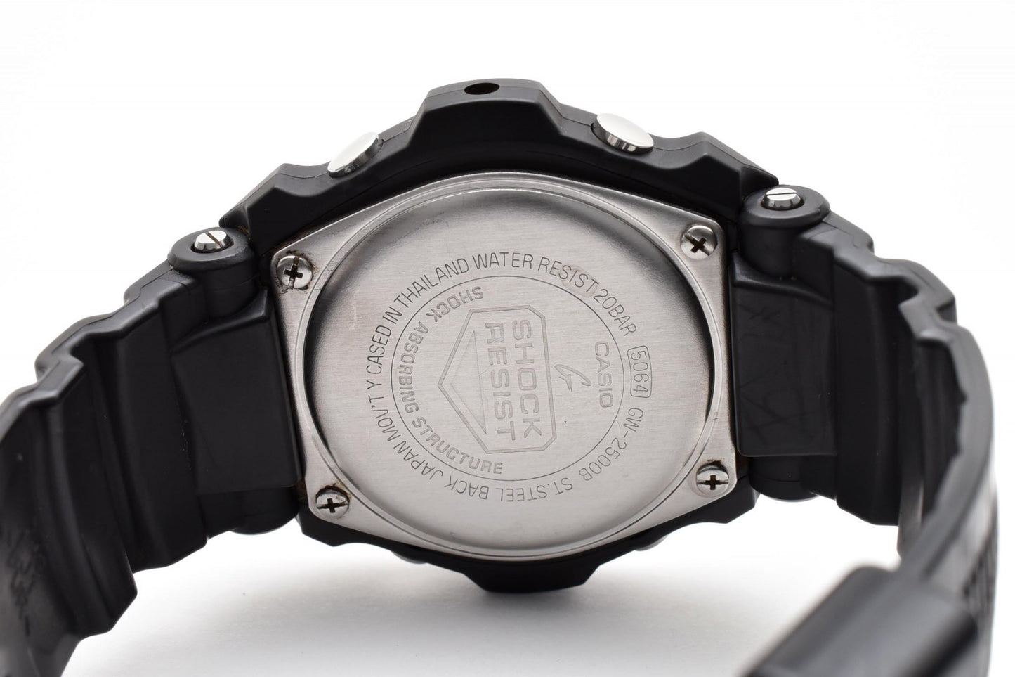 CASIO カシオ G-SHOCK GW-2500B メンズ 腕時計 タフソーラー 電波ソーラー ブラック文字盤 ステンレス 樹脂ベルト