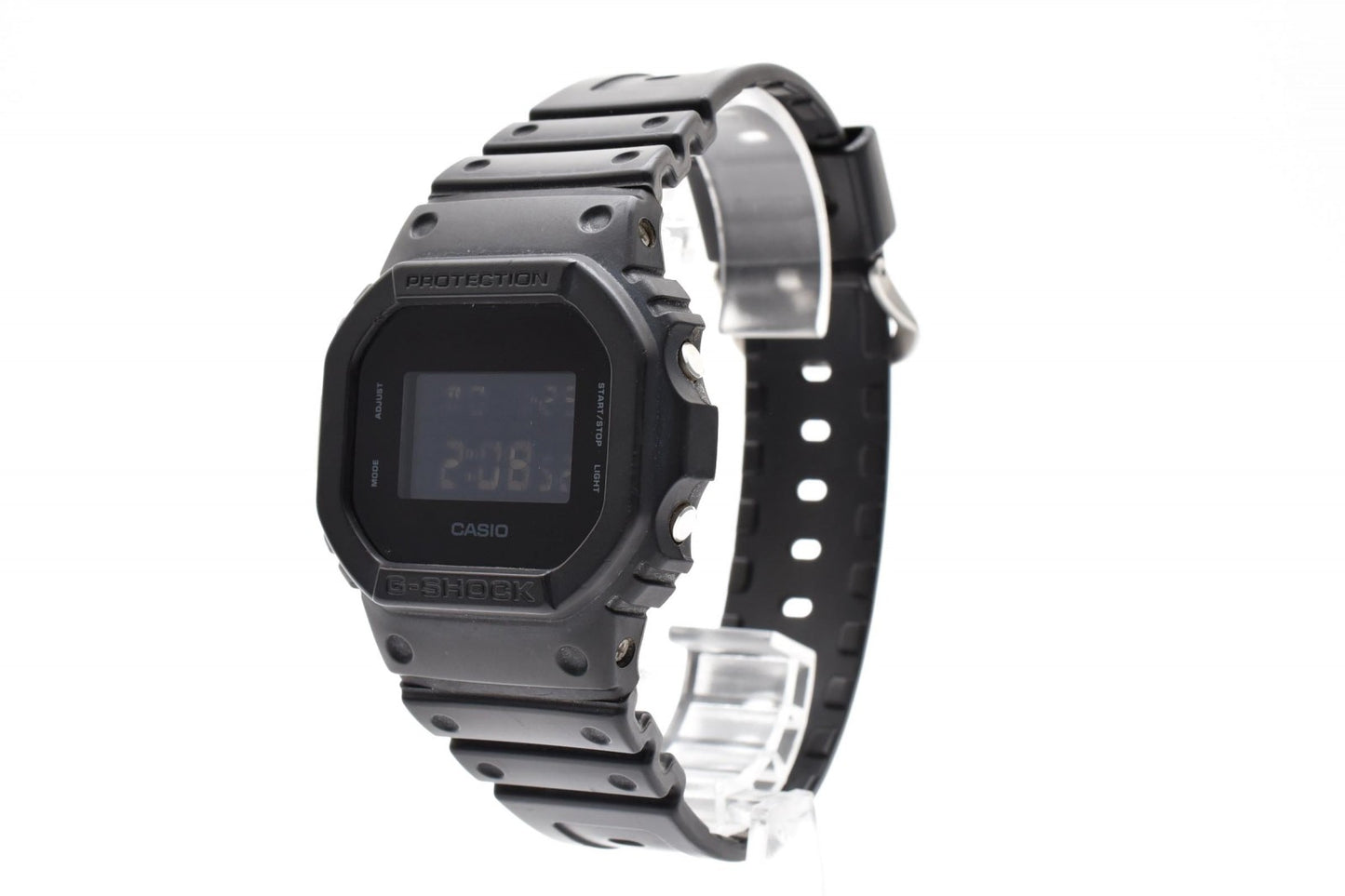CASIO カシオ G-SHOCK DW-5600BB メンズ 腕時計 クォーツ オールブラック デジタル ブラック 樹脂ベルト