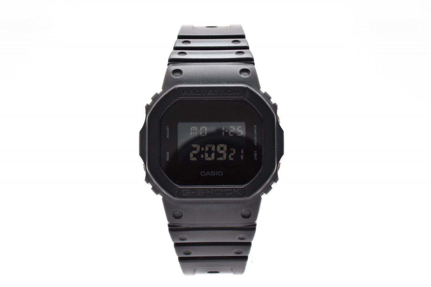 CASIO カシオ G-SHOCK DW-5600BB メンズ 腕時計 クォーツ オールブラック デジタル ブラック 樹脂ベルト