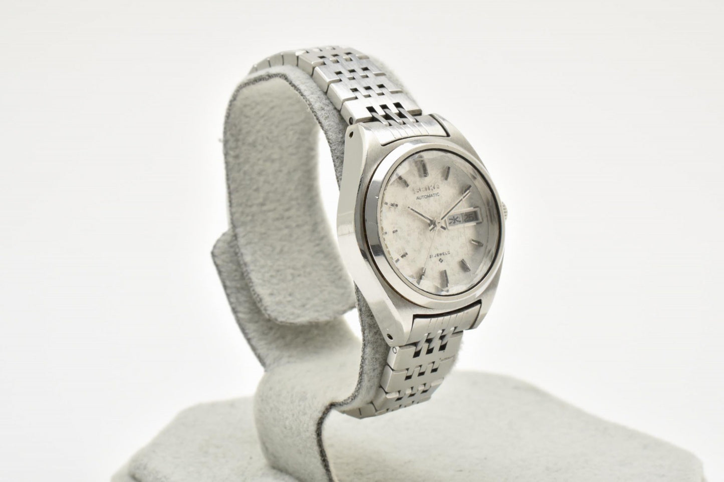 SEIKO セイコー Lady Seiko Automatic 2706-0370 レディース 腕時計 自動巻き シルバー文字盤 デイデイト ステンレス ヴィンテージ