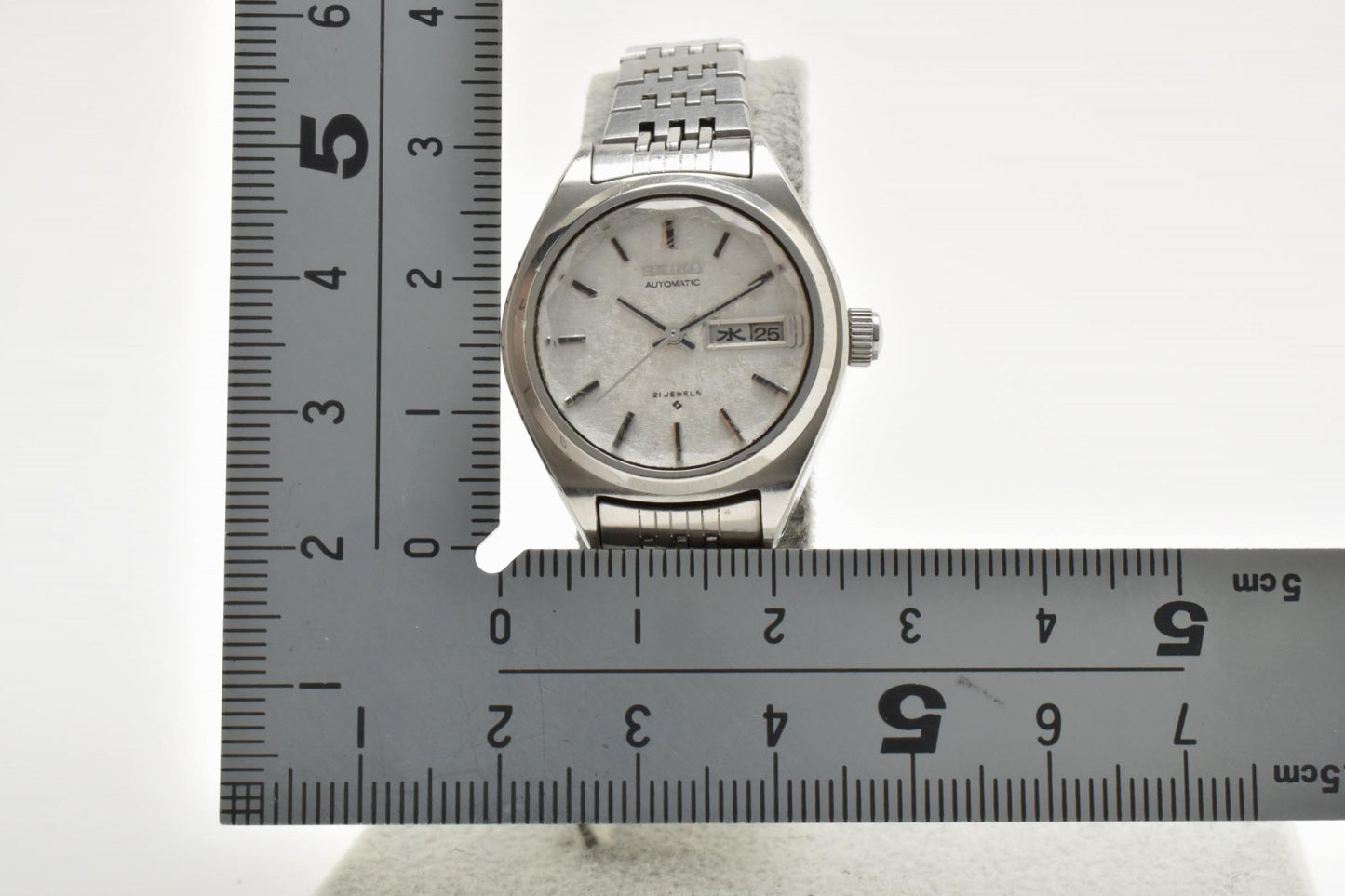 SEIKO セイコー Lady Seiko Automatic 2706-0370 レディース 腕時計 自動巻き シルバー文字盤 デイデイト ステンレス ヴィンテージ