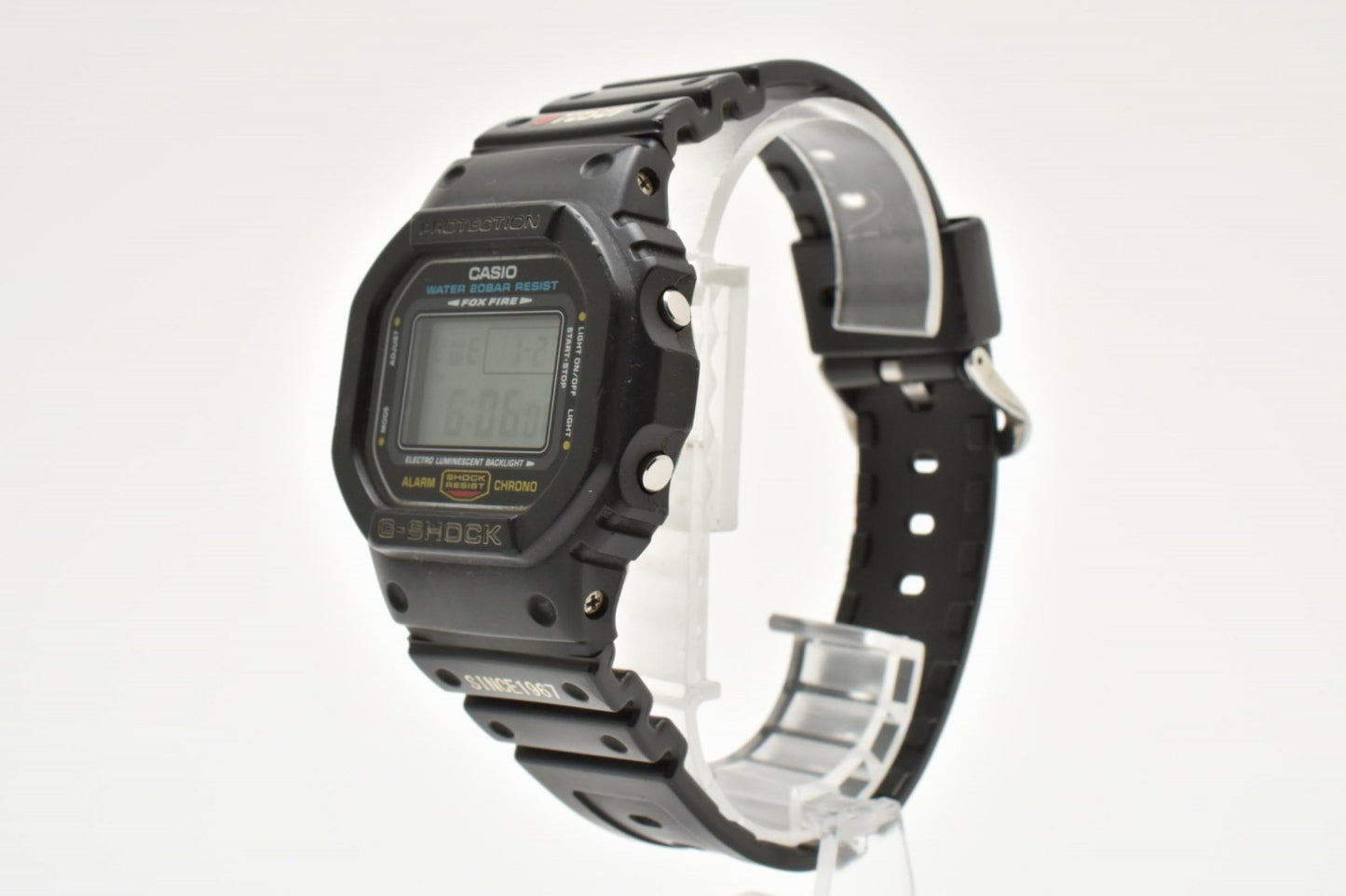 CASIO カシオ G-SHOCK DW-5600E メンズ 腕時計 クォーツ デジタル ブラック 樹脂ベルト スクエア