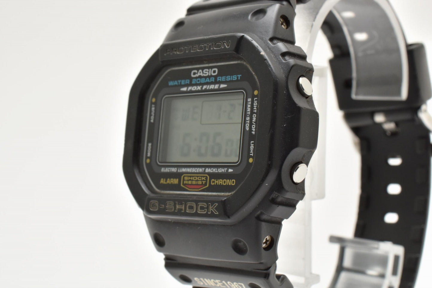 CASIO カシオ G-SHOCK DW-5600E メンズ 腕時計 クォーツ デジタル ブラック 樹脂ベルト スクエア