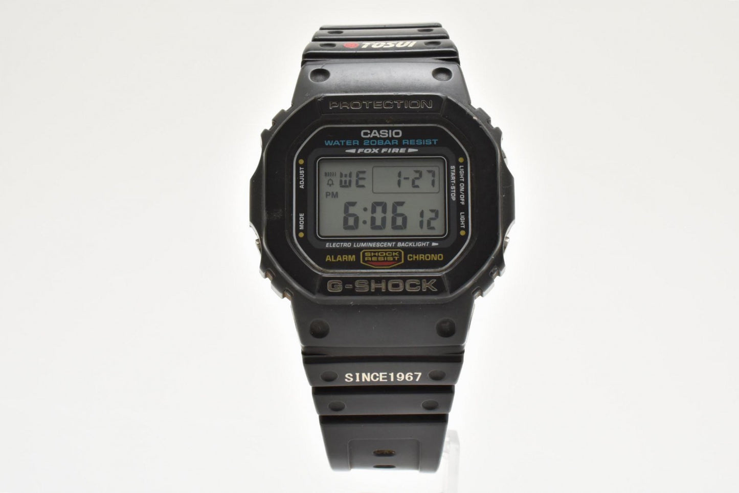 CASIO カシオ G-SHOCK DW-5600E メンズ 腕時計 クォーツ デジタル ブラック 樹脂ベルト スクエア