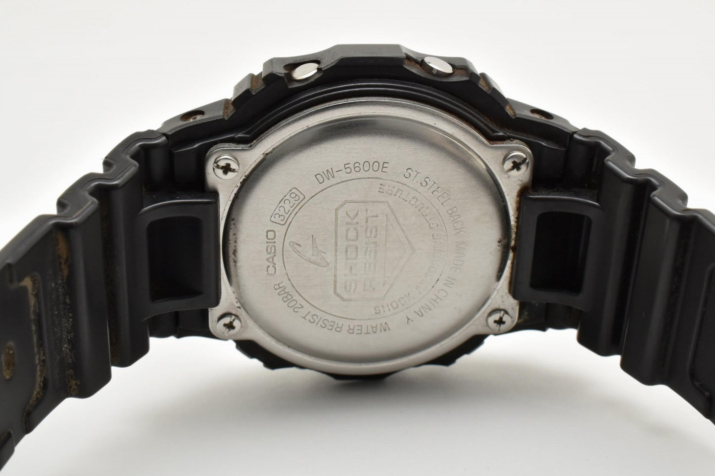 CASIO カシオ G-SHOCK DW-5600E メンズ 腕時計 クォーツ デジタル ブラック 樹脂ベルト スクエア