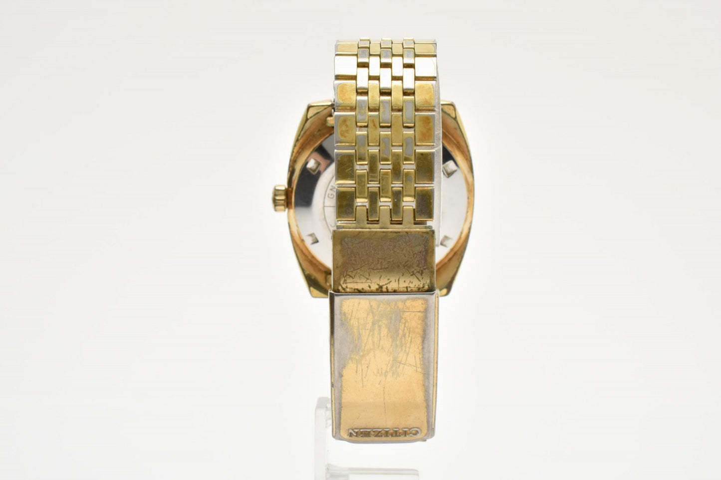 CITIZEN シチズン Seven Star V2 4-720849 メンズ 腕時計 自動巻き シルバー文字盤 デイデイト ステンレス ヴィンテージ