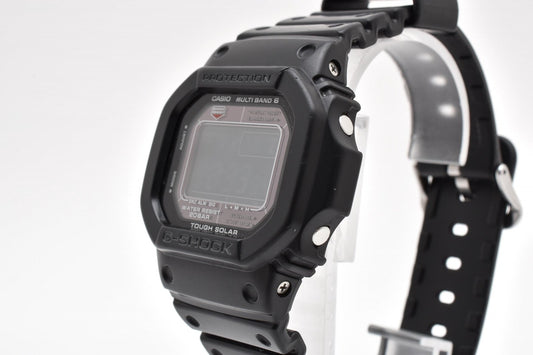 CASIO カシオ G-SHOCK GW-M5610 メンズ 腕時計 電波ソーラー デジタル ブラック 樹脂ベルト スクエア