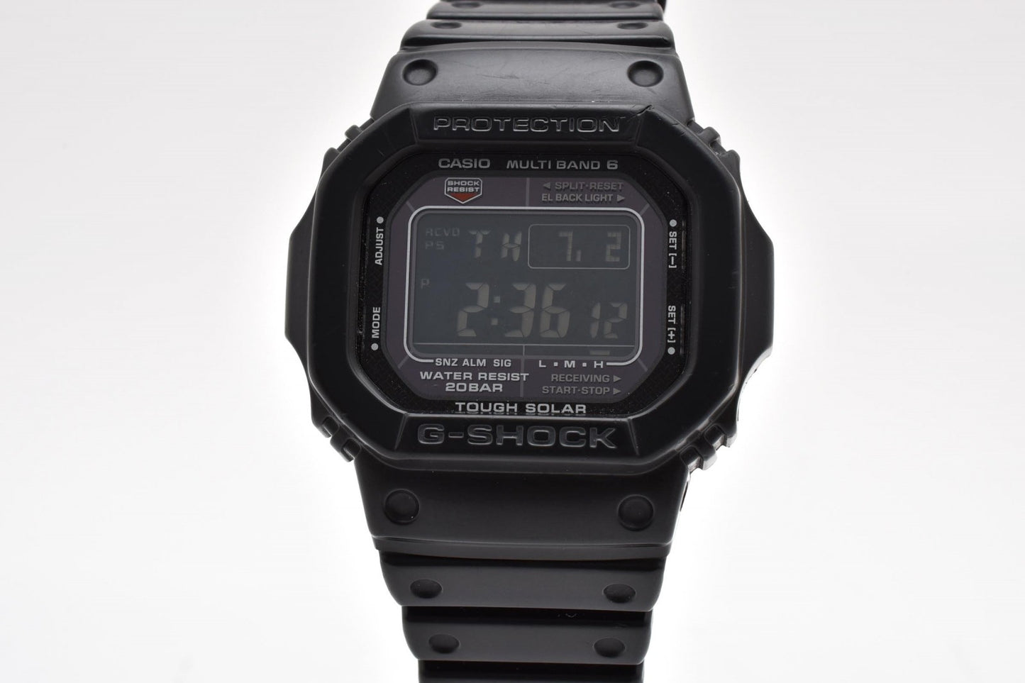 CASIO カシオ G-SHOCK GW-M5610 メンズ 腕時計 電波ソーラー デジタル ブラック 樹脂ベルト スクエア