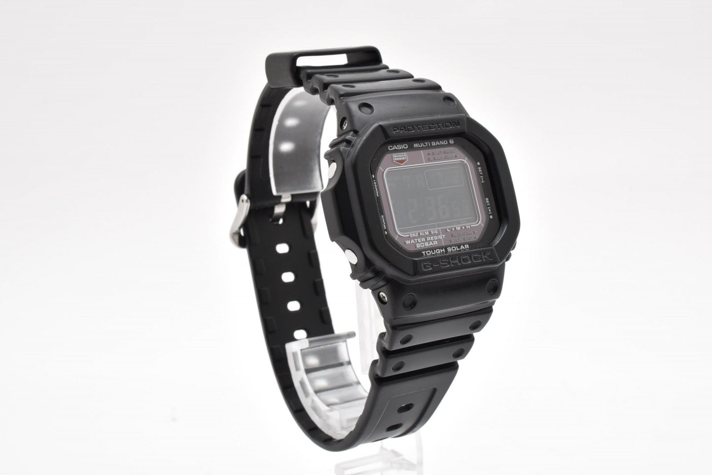 CASIO カシオ G-SHOCK GW-M5610 メンズ 腕時計 電波ソーラー デジタル ブラック 樹脂ベルト スクエア