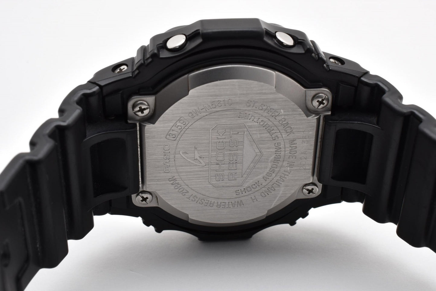 CASIO カシオ G-SHOCK GW-M5610 メンズ 腕時計 電波ソーラー デジタル ブラック 樹脂ベルト スクエア