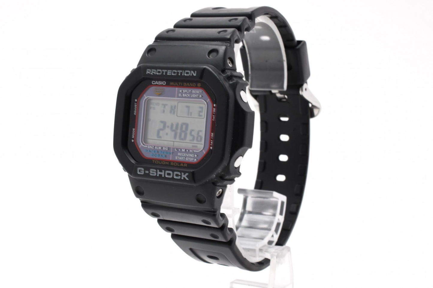 CASIO カシオ G-SHOCK GW-M5610 メンズ 腕時計 電波ソーラー デジタル ブラック 樹脂ベルト スクエア