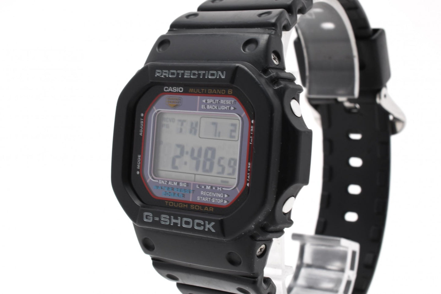 CASIO カシオ G-SHOCK GW-M5610 メンズ 腕時計 電波ソーラー デジタル ブラック 樹脂ベルト スクエア