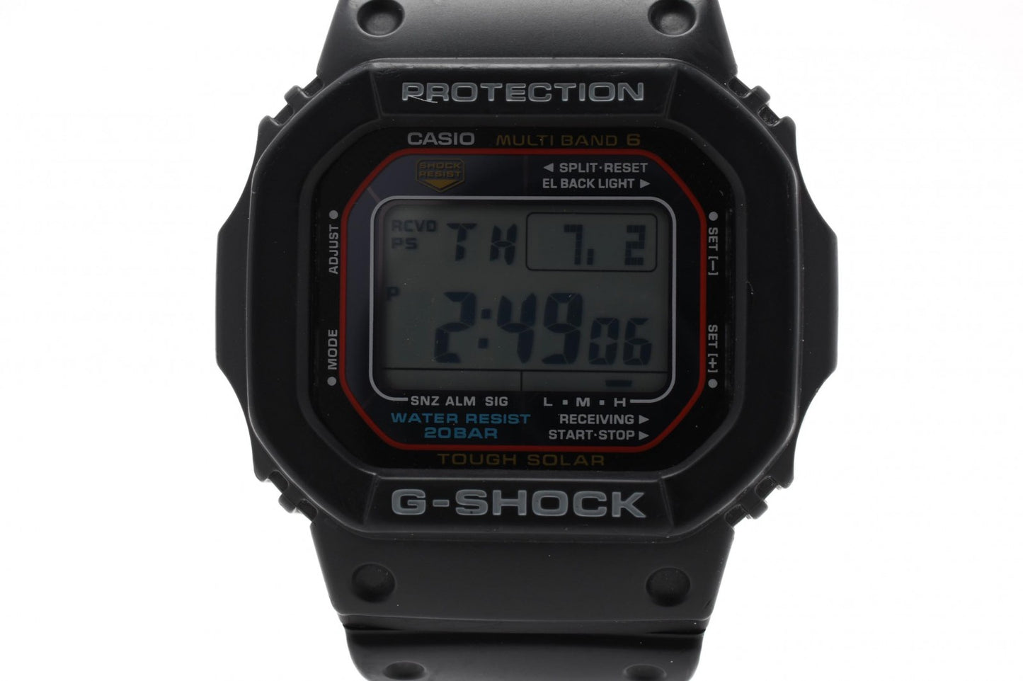 CASIO カシオ G-SHOCK GW-M5610 メンズ 腕時計 電波ソーラー デジタル ブラック 樹脂ベルト スクエア
