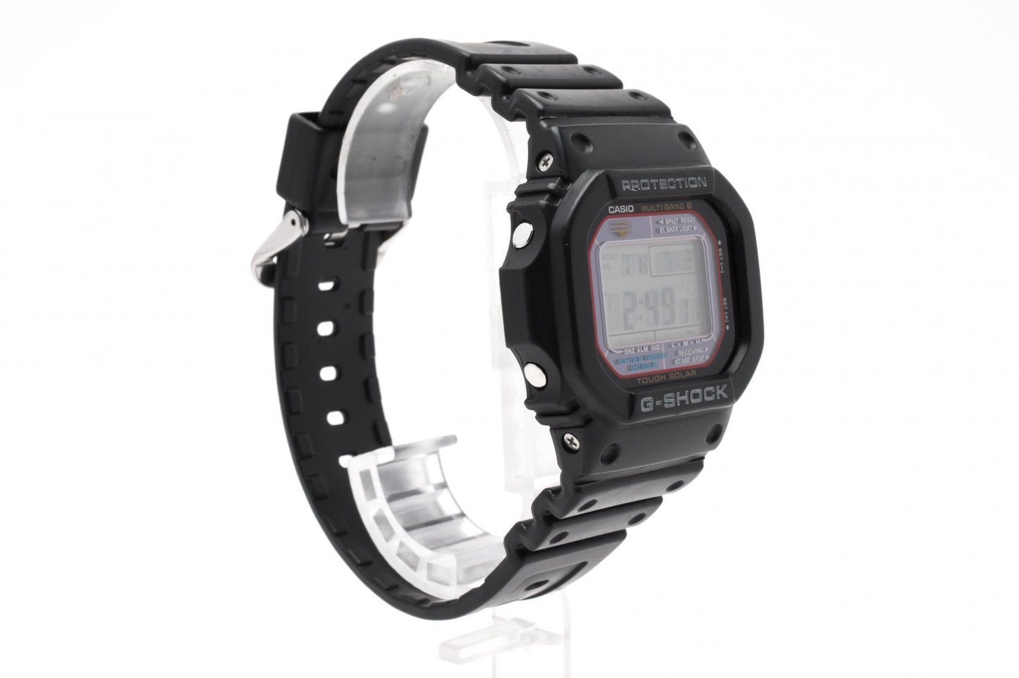 CASIO カシオ G-SHOCK GW-M5610 メンズ 腕時計 電波ソーラー デジタル ブラック 樹脂ベルト スクエア