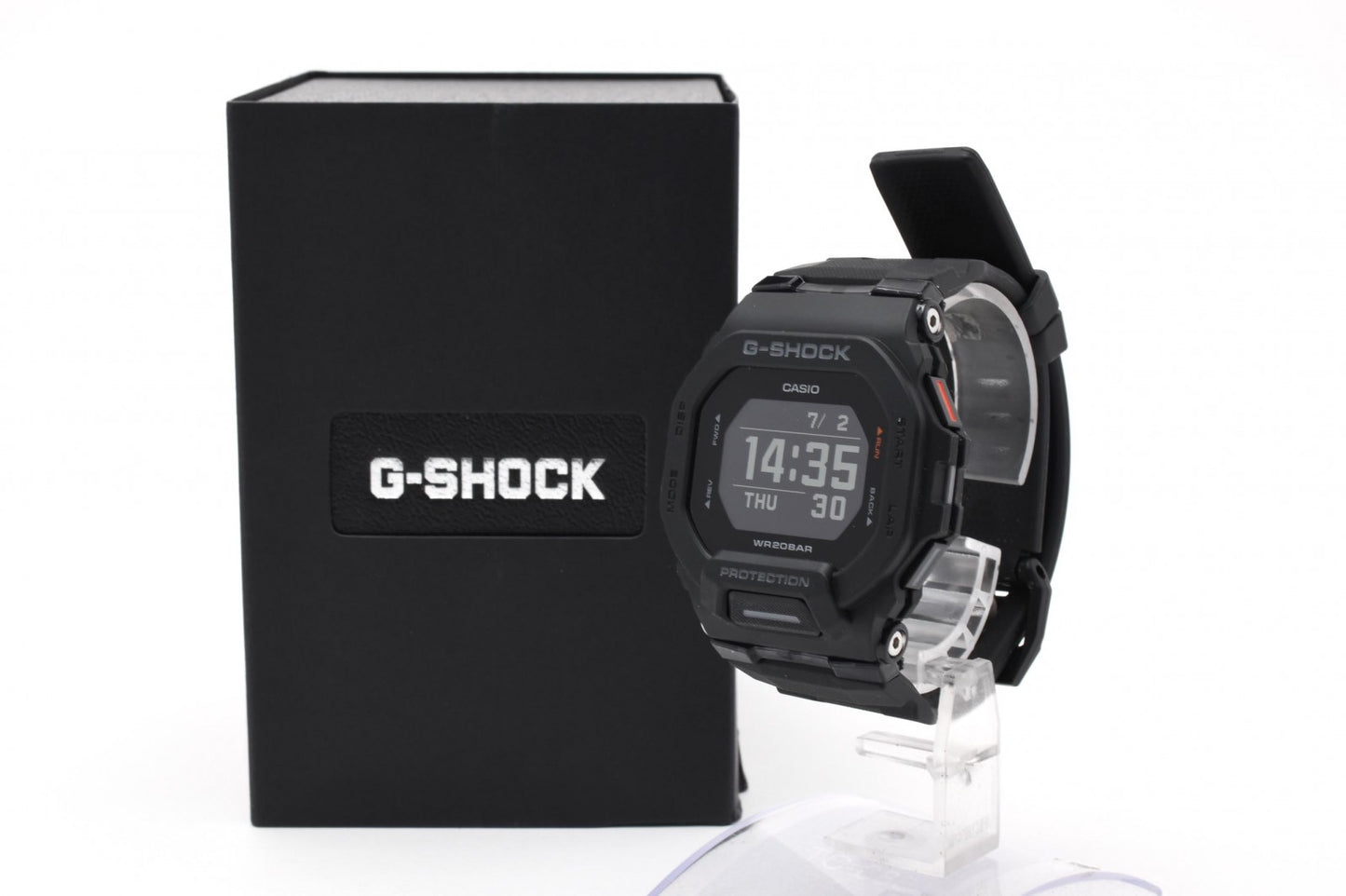 CASIO カシオ G-SHOCK GBD-200 メンズ 腕時計 デジタル ブラック 樹脂ベルト G-SQUAD 箱付