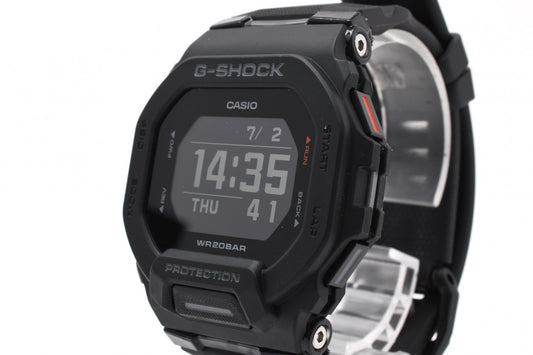 CASIO カシオ G-SHOCK GBD-200 メンズ 腕時計 デジタル ブラック 樹脂ベルト G-SQUAD 箱付