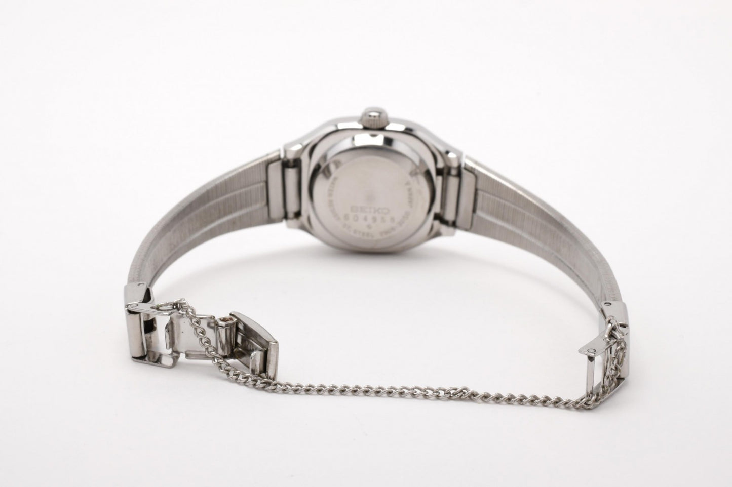 SEIKO セイコー 2906-3050 レディース 腕時計 自動巻き シルバー文字盤 ステンレス ドレスウォッチ ヴィンテージ