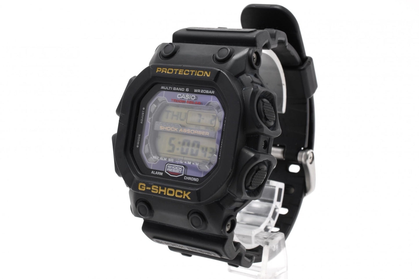 CASIO カシオ G-SHOCK GXW-56 メンズ 腕時計 電波ソーラー デジタル ブラック 樹脂ベルト 箱付