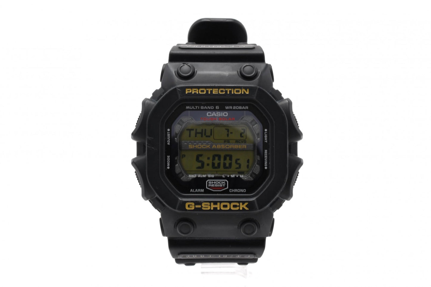 CASIO カシオ G-SHOCK GXW-56 メンズ 腕時計 電波ソーラー デジタル ブラック 樹脂ベルト 箱付