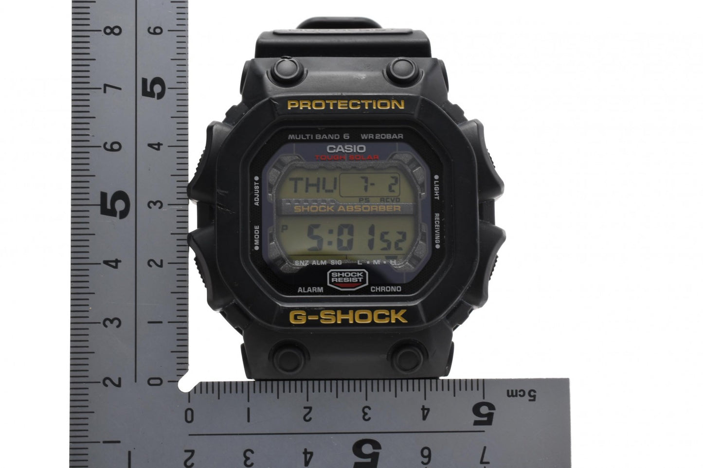 CASIO カシオ G-SHOCK GXW-56 メンズ 腕時計 電波ソーラー デジタル ブラック 樹脂ベルト 箱付