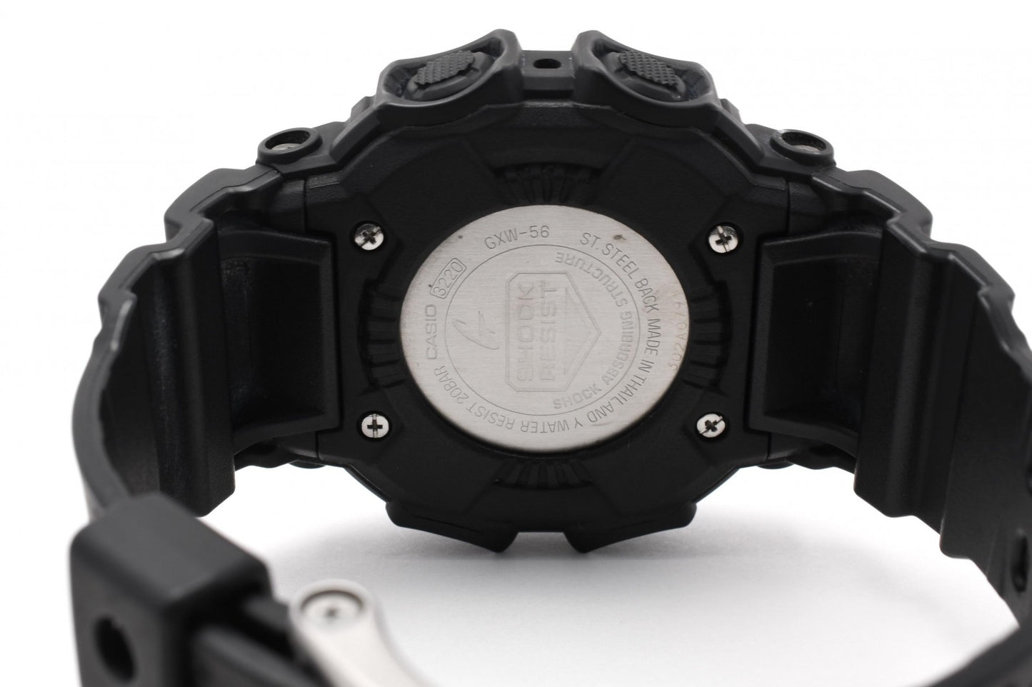 CASIO カシオ G-SHOCK GXW-56 メンズ 腕時計 電波ソーラー デジタル ブラック 樹脂ベルト 箱付