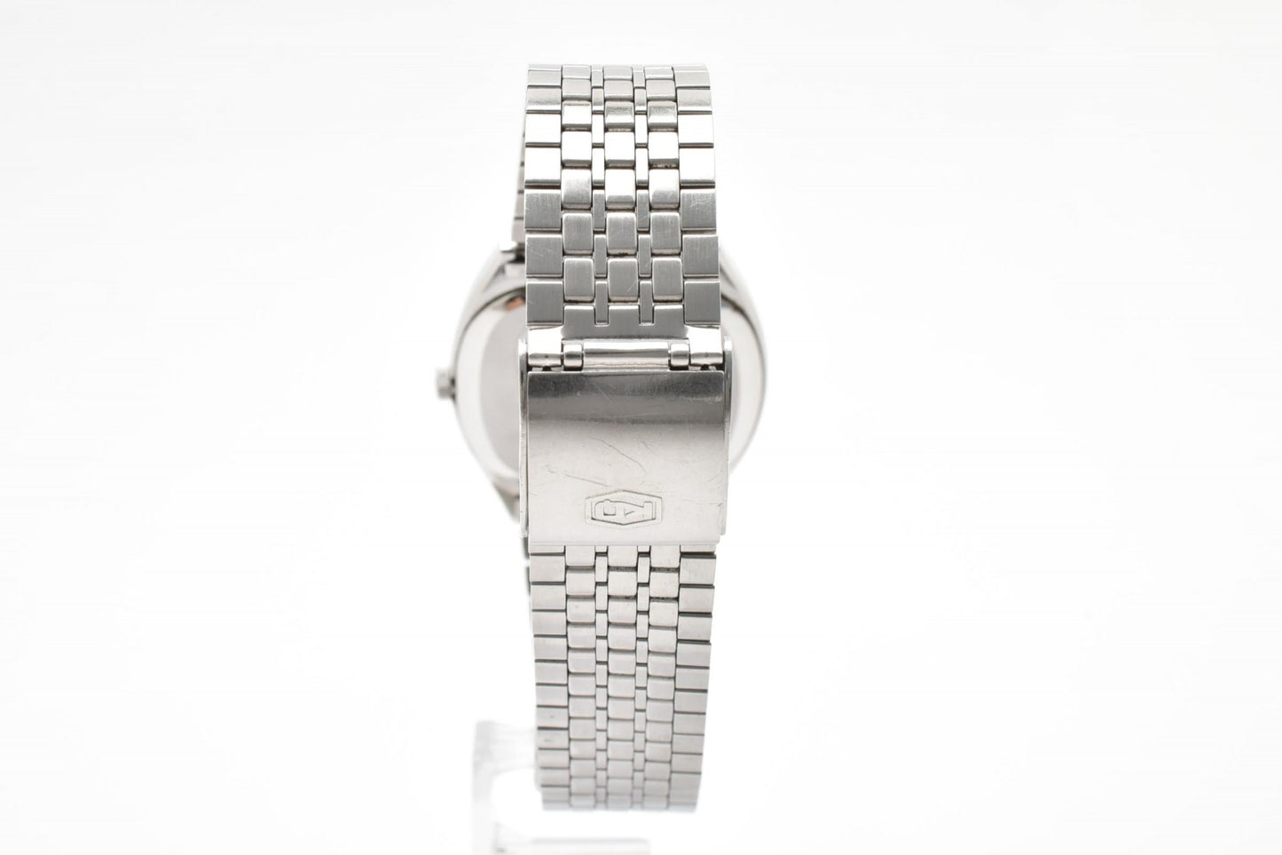 セイコー SEIKO キングクォーツ 5856-5020 クォーツ 腕時計 シルバー文字盤 ステンレススチール メンズ ヴィンテージ