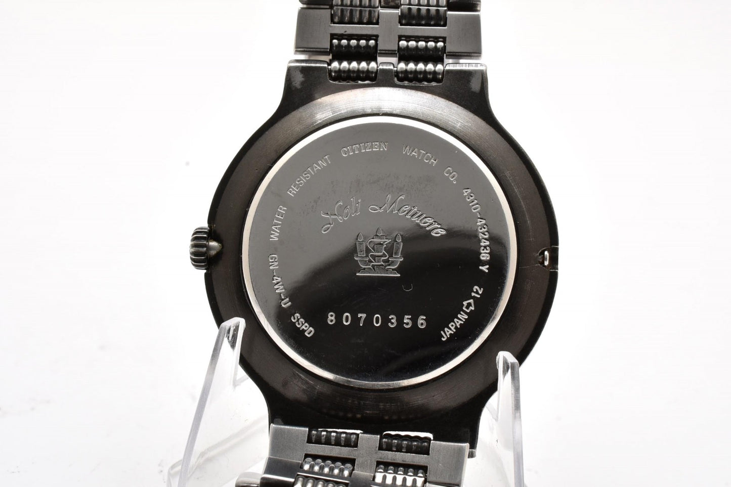 シチズン Citizen クラブ ラメール 4310-432436 クォーツ 腕時計 アイボリー文字盤 ステンレススチール メンズ ヴィンテージ