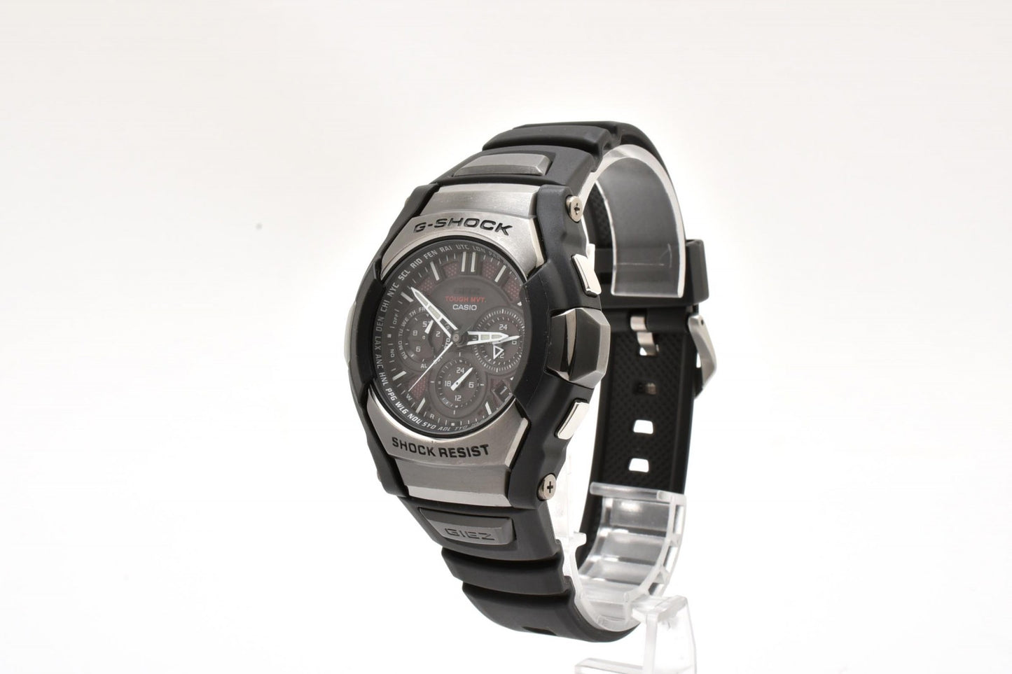カシオ CASIO G-SHOCK GS-1300B ソーラー電波 腕時計 ブラック文字盤 樹脂ケース レジンベルト メンズ