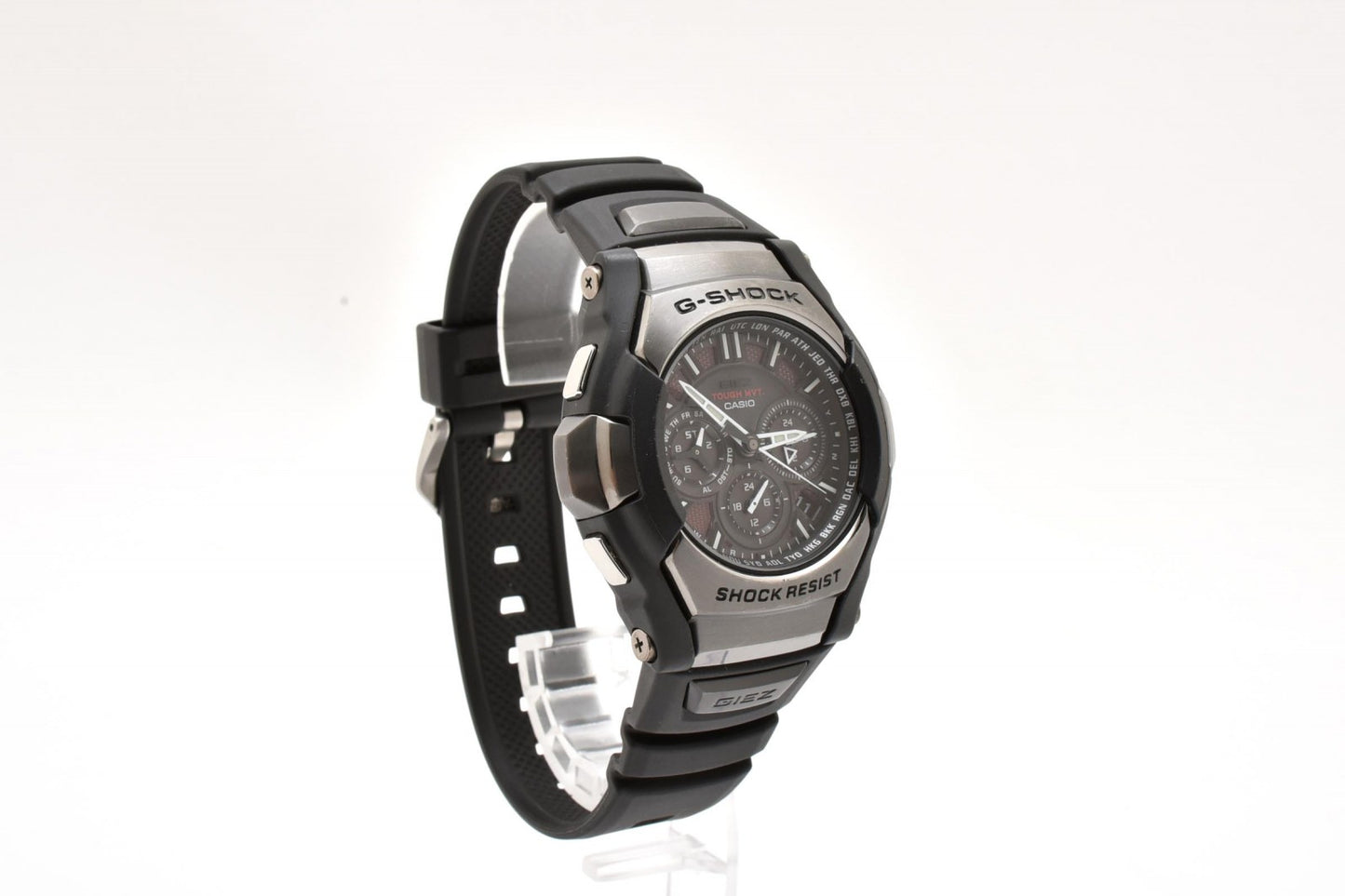 カシオ CASIO G-SHOCK GS-1300B ソーラー電波 腕時計 ブラック文字盤 樹脂ケース レジンベルト メンズ