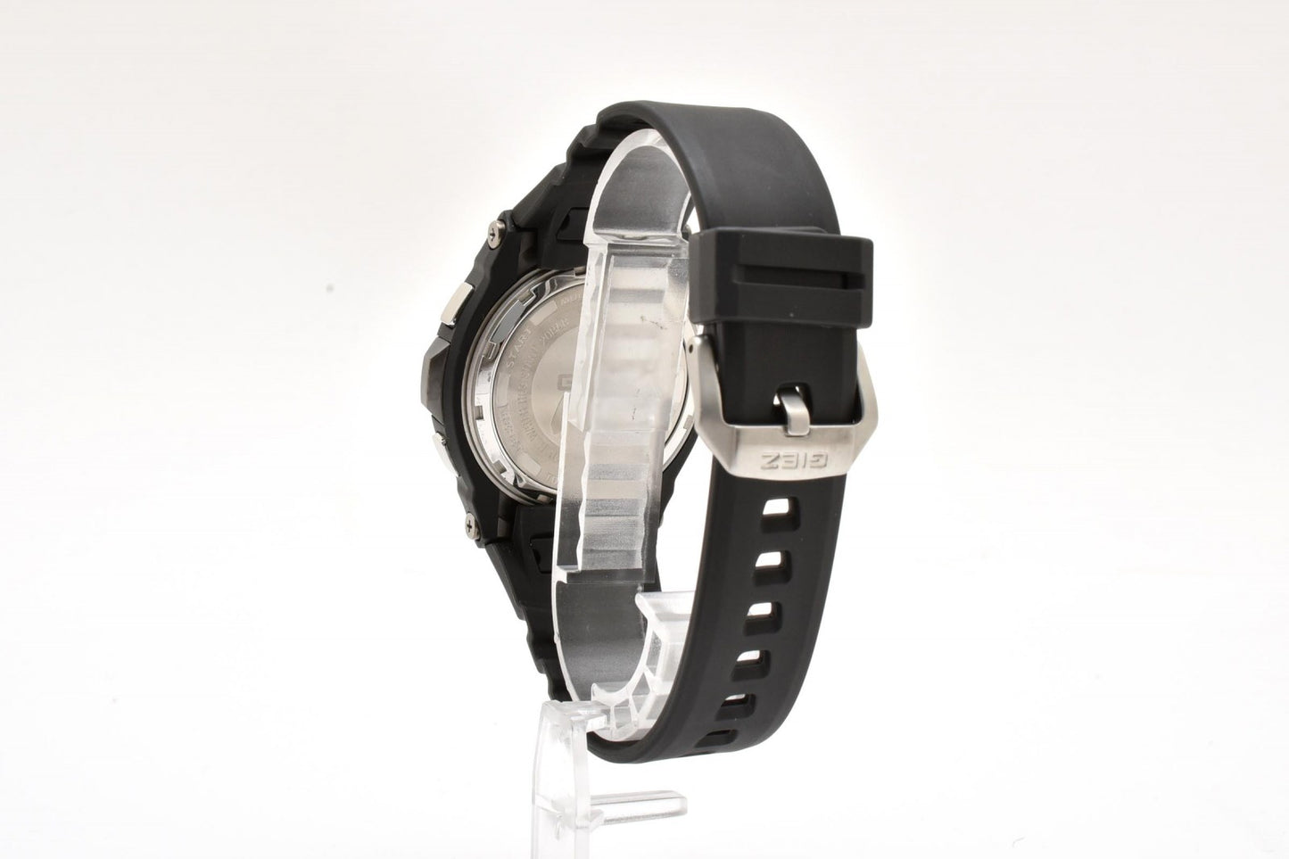 カシオ CASIO G-SHOCK GS-1300B ソーラー電波 腕時計 ブラック文字盤 樹脂ケース レジンベルト メンズ