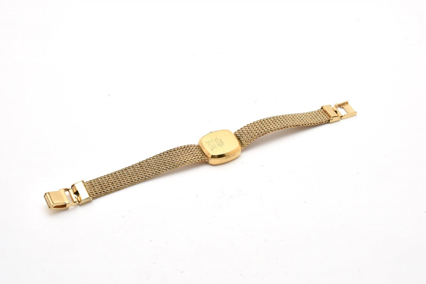セイコー SEIKO 43-3220 クォーツ 腕時計 ホワイト文字盤 スクエアケース ステンレススチール レディース ヴィンテージ