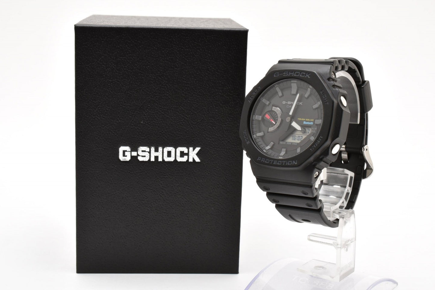 カシオ CASIO G-SHOCK GA-B2100 ソーラー 腕時計 ブラック文字盤 アナデジ 樹脂ケース シリコンストラップ メンズ