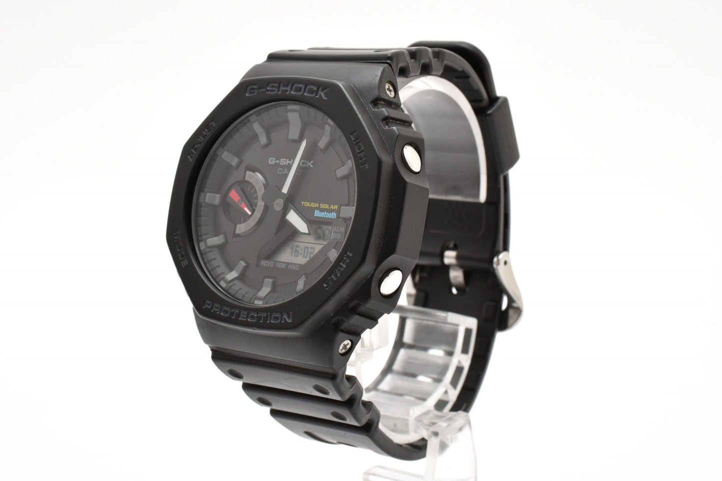 カシオ CASIO G-SHOCK GA-B2100 ソーラー 腕時計 ブラック文字盤 アナデジ 樹脂ケース シリコンストラップ メンズ