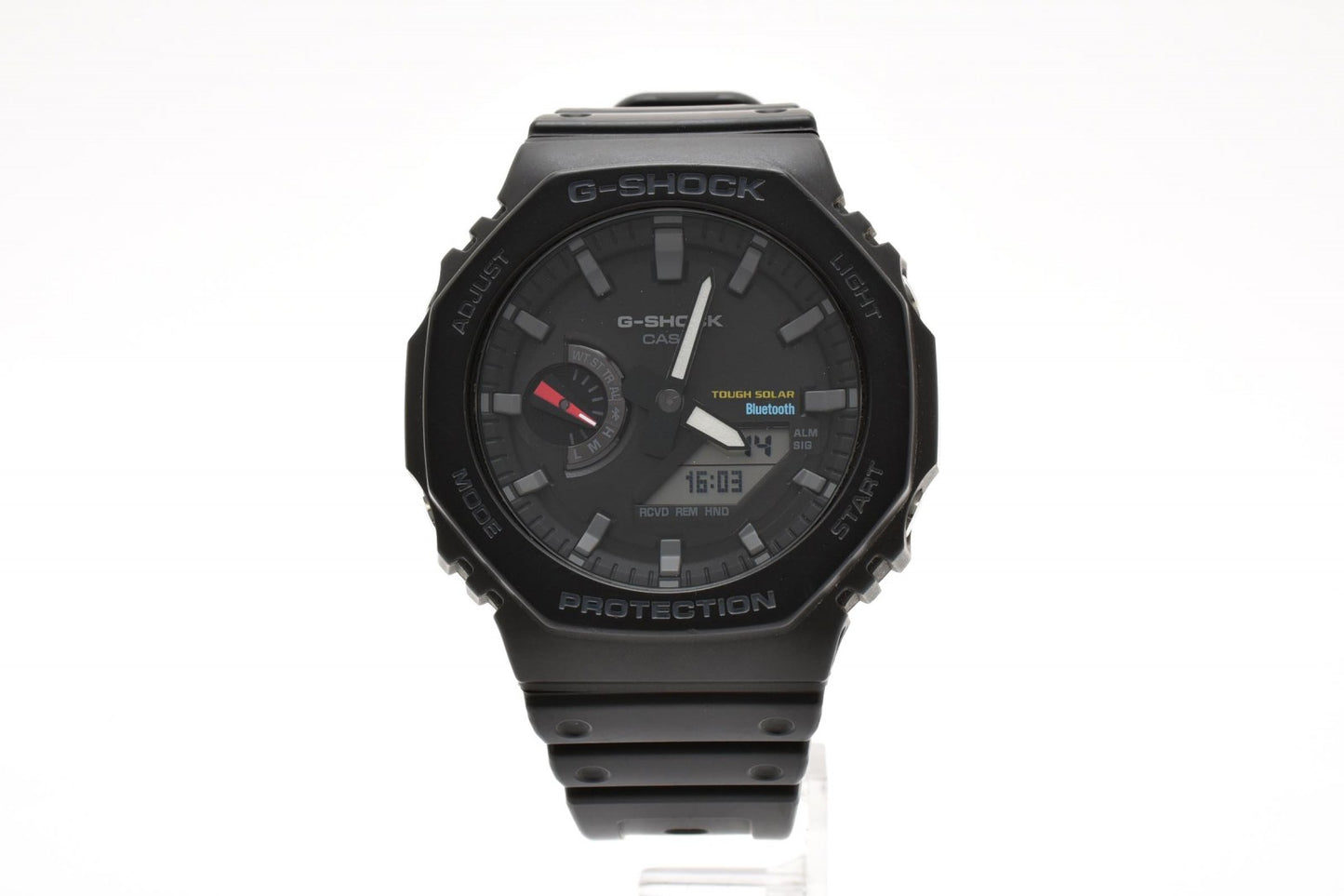 カシオ CASIO G-SHOCK GA-B2100 ソーラー 腕時計 ブラック文字盤 アナデジ 樹脂ケース シリコンストラップ メンズ
