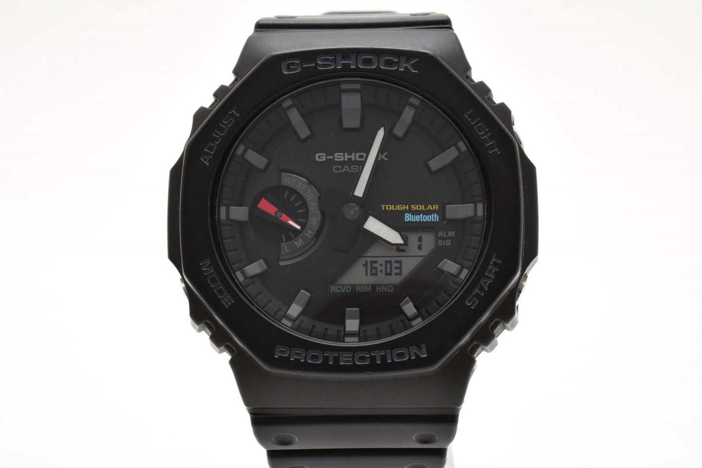カシオ CASIO G-SHOCK GA-B2100 ソーラー 腕時計 ブラック文字盤 アナデジ 樹脂ケース シリコンストラップ メンズ