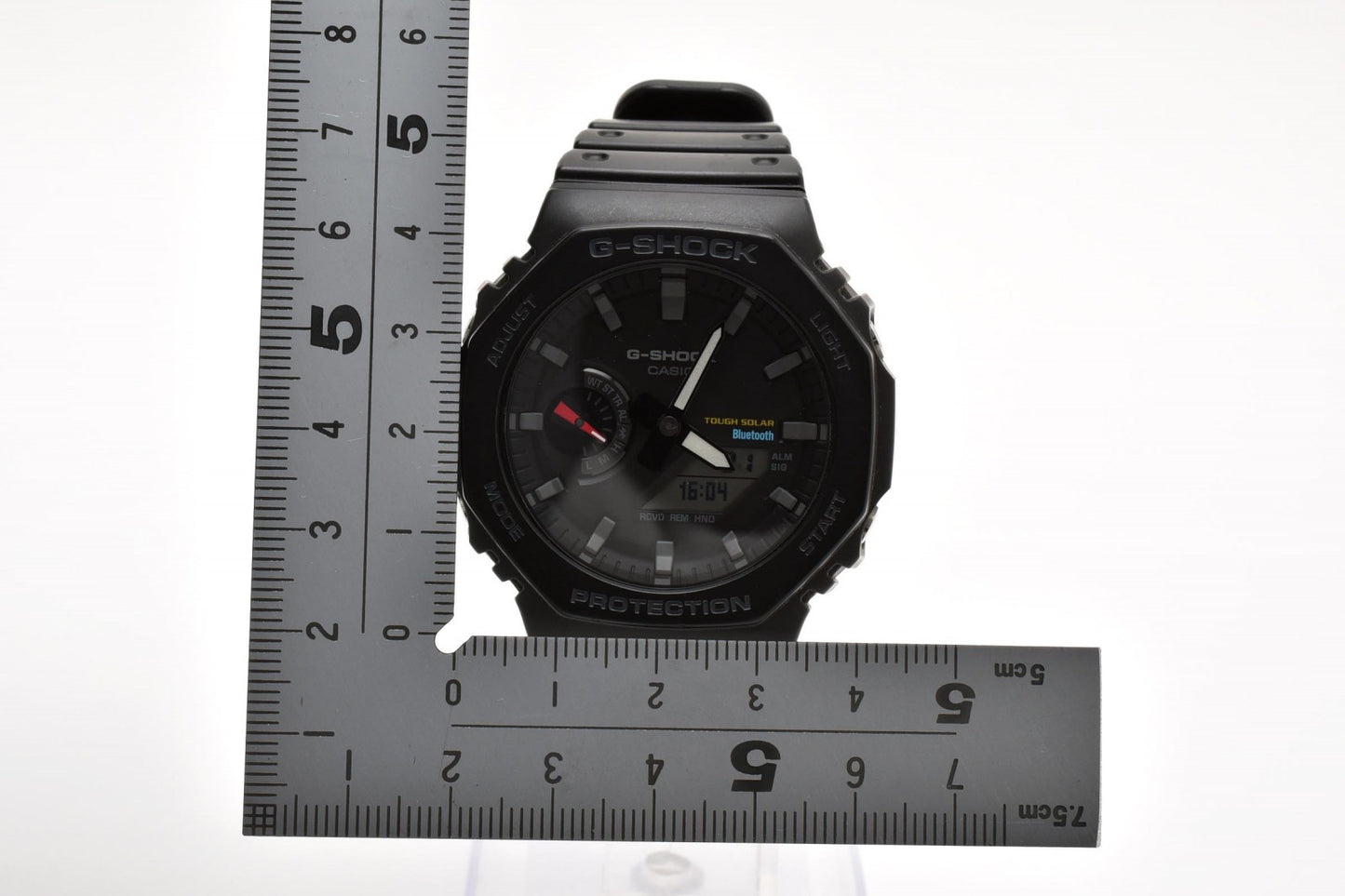 カシオ CASIO G-SHOCK GA-B2100 ソーラー 腕時計 ブラック文字盤 アナデジ 樹脂ケース シリコンストラップ メンズ