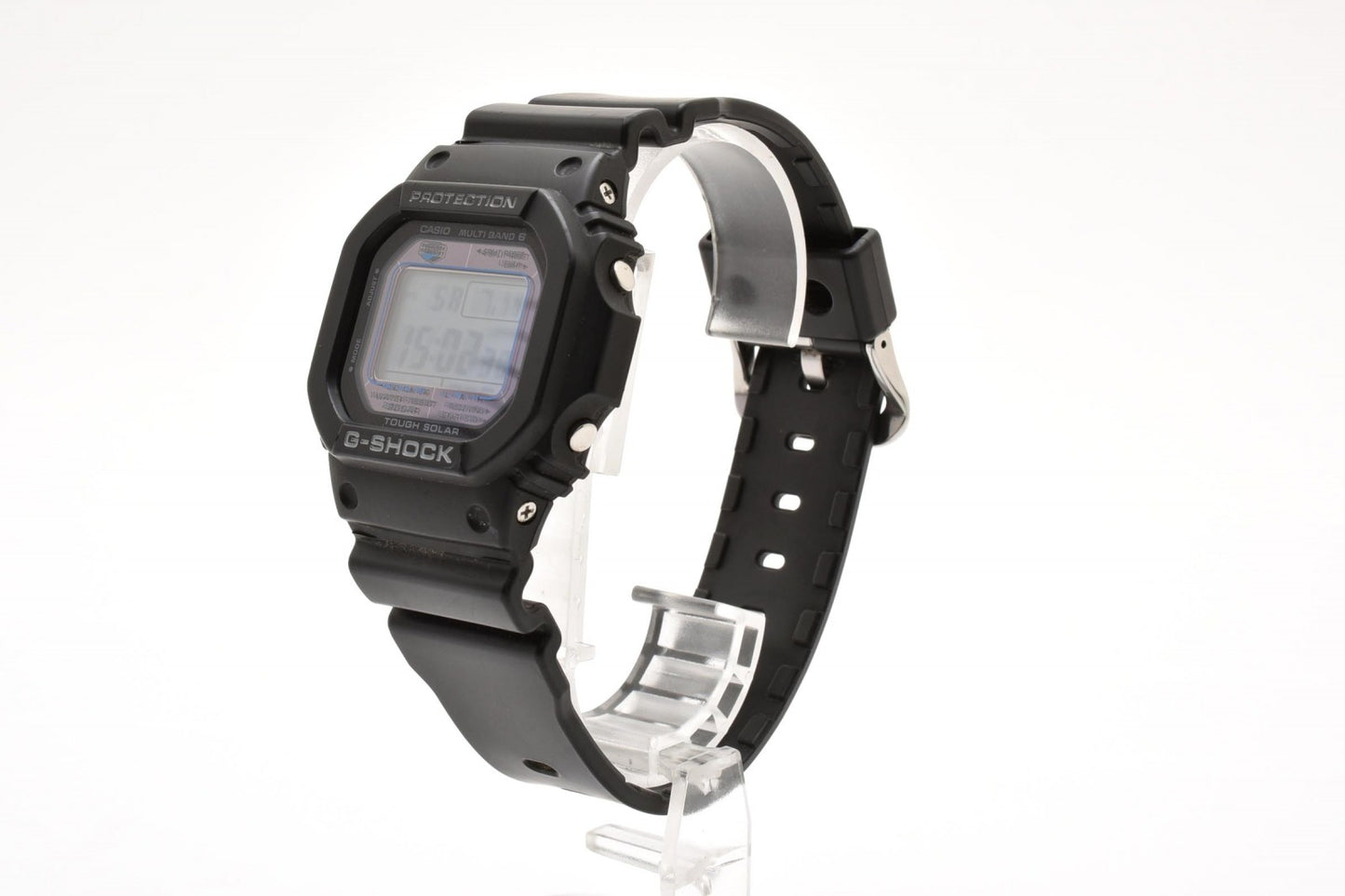カシオ CASIO G-SHOCK GW-M5610U タフソーラー 電波時計 デジタル 腕時計 ブラック 樹脂ケース レジンベルト メンズ