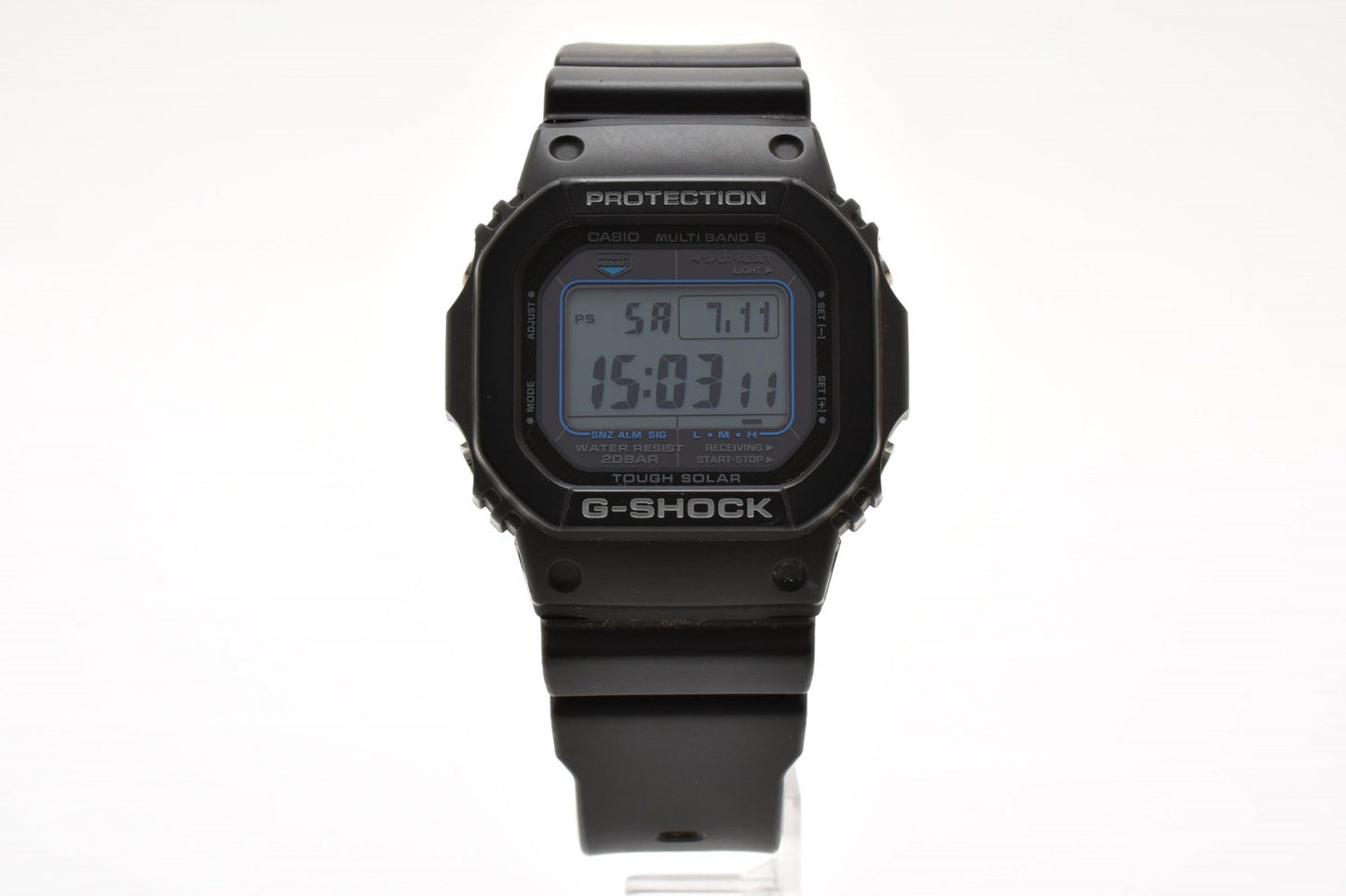 カシオ CASIO G-SHOCK GW-M5610U タフソーラー 電波時計 デジタル 腕時計 ブラック 樹脂ケース レジンベルト メンズ