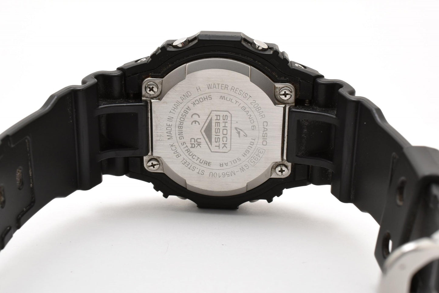 カシオ CASIO G-SHOCK GW-M5610U タフソーラー 電波時計 デジタル 腕時計 ブラック 樹脂ケース レジンベルト メンズ