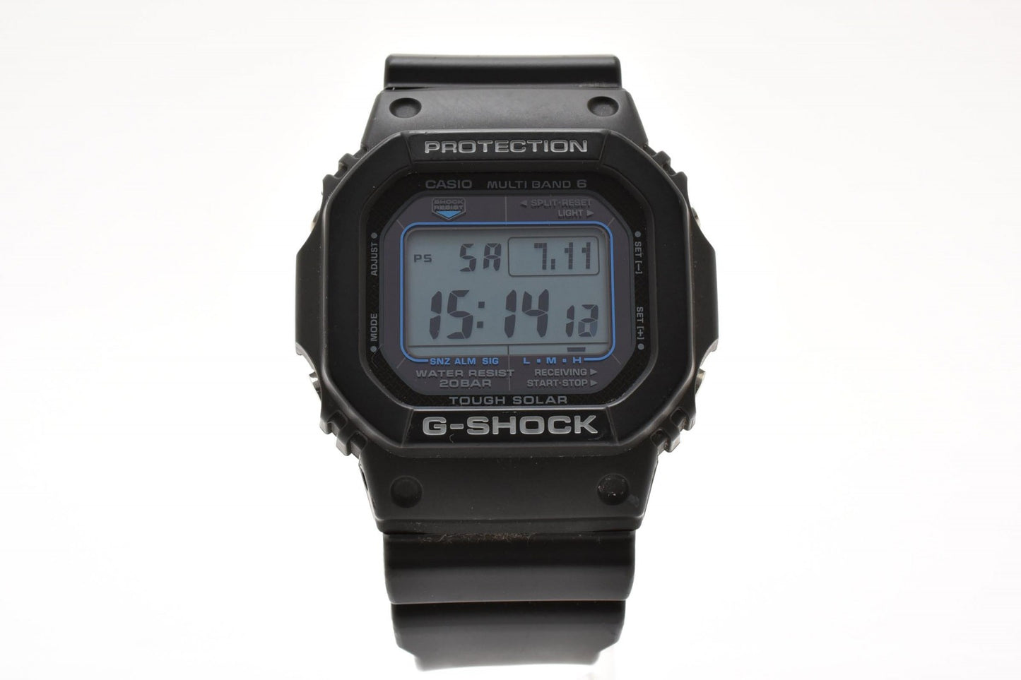 カシオ CASIO G-SHOCK GW-B5600 タフソーラー 電波時計 デジタル 腕時計 ブラック文字盤 ステンレスブレス メンズ