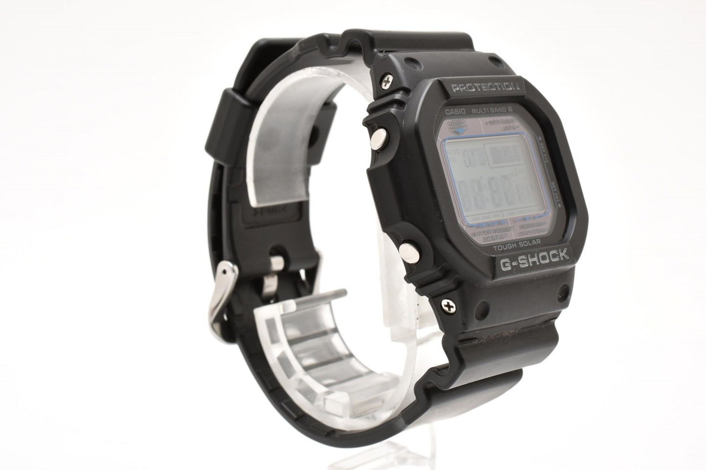 カシオ CASIO G-SHOCK GW-B5600 タフソーラー 電波時計 デジタル 腕時計 ブラック文字盤 ステンレスブレス メンズ