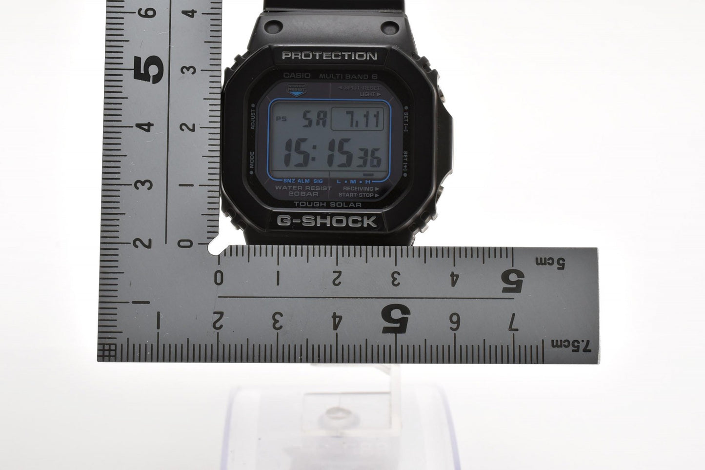 カシオ CASIO G-SHOCK GW-B5600 タフソーラー 電波時計 デジタル 腕時計 ブラック文字盤 ステンレスブレス メンズ