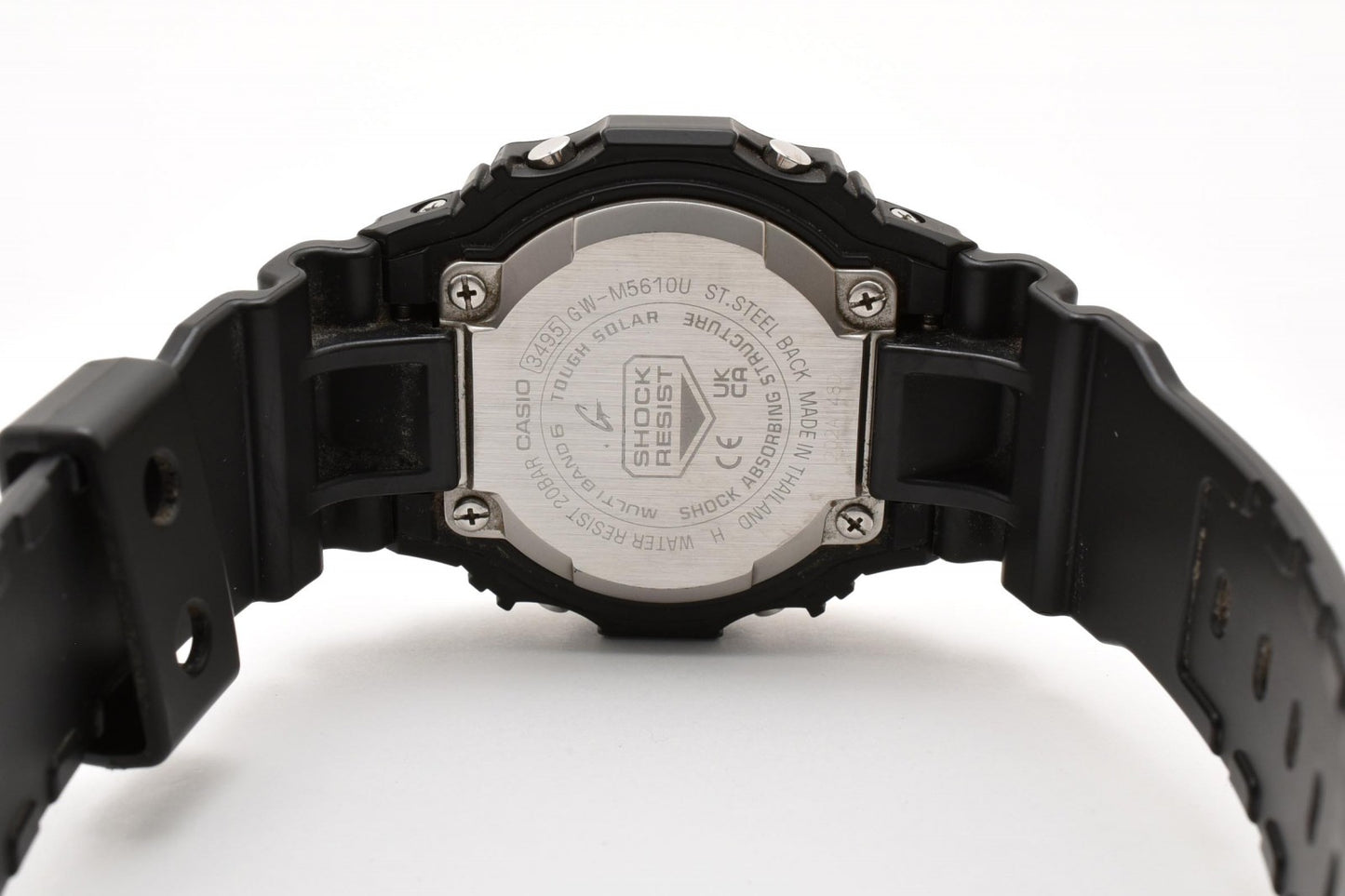 カシオ CASIO G-SHOCK GW-B5600 タフソーラー 電波時計 デジタル 腕時計 ブラック文字盤 ステンレスブレス メンズ