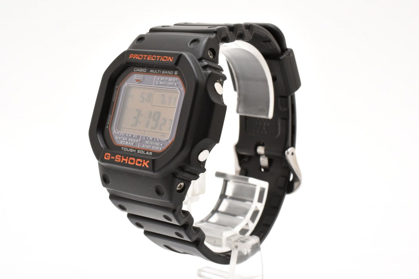 カシオ CASIO G-SHOCK GW-M5610R タフソーラー 電波時計 デジタル 腕時計 ブラック 樹脂ケース レジンベルト メンズ